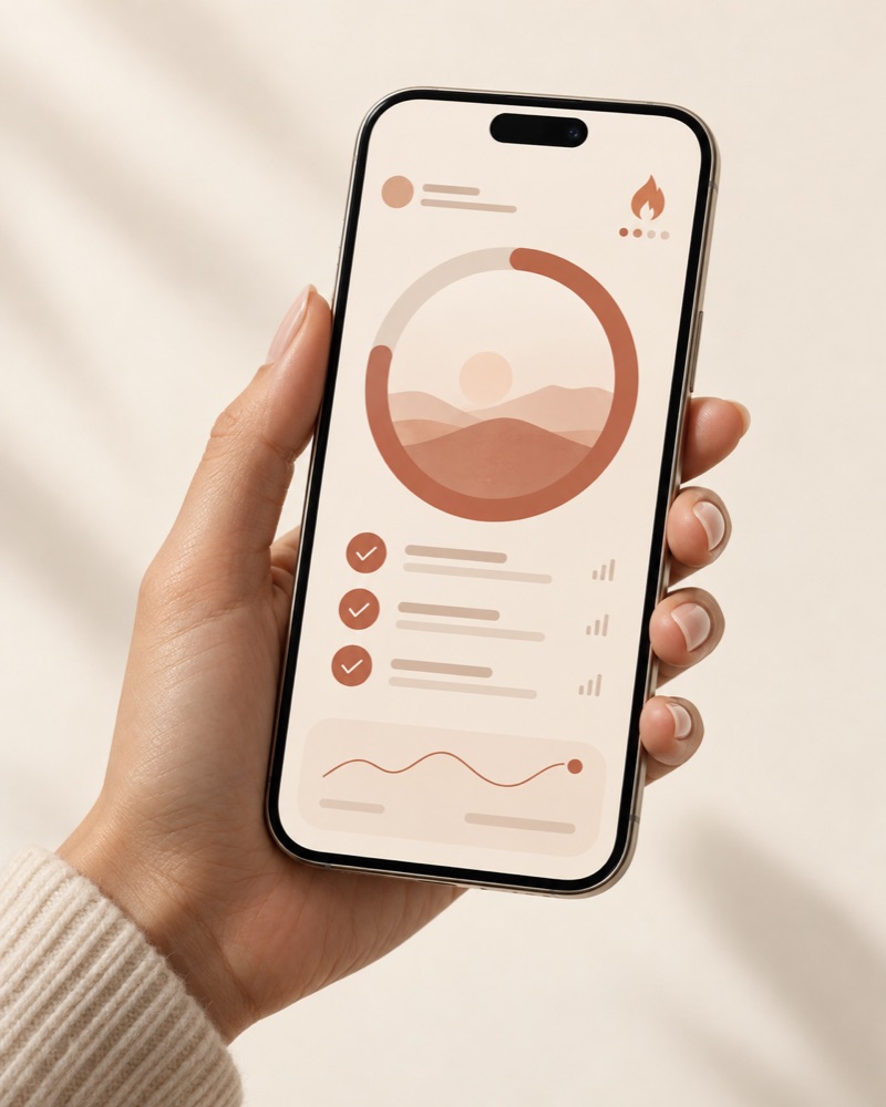 La app Raíz en el móvil